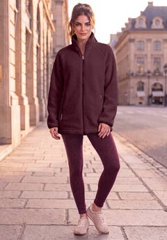 Sherpa Zip-Front Jacket