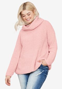 Chenille Turtleneck Sweater