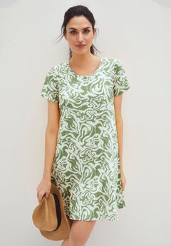 Plus Size Cotton Jersey Dresses