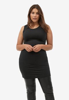Lightweight Plus Size Black Summer Tees