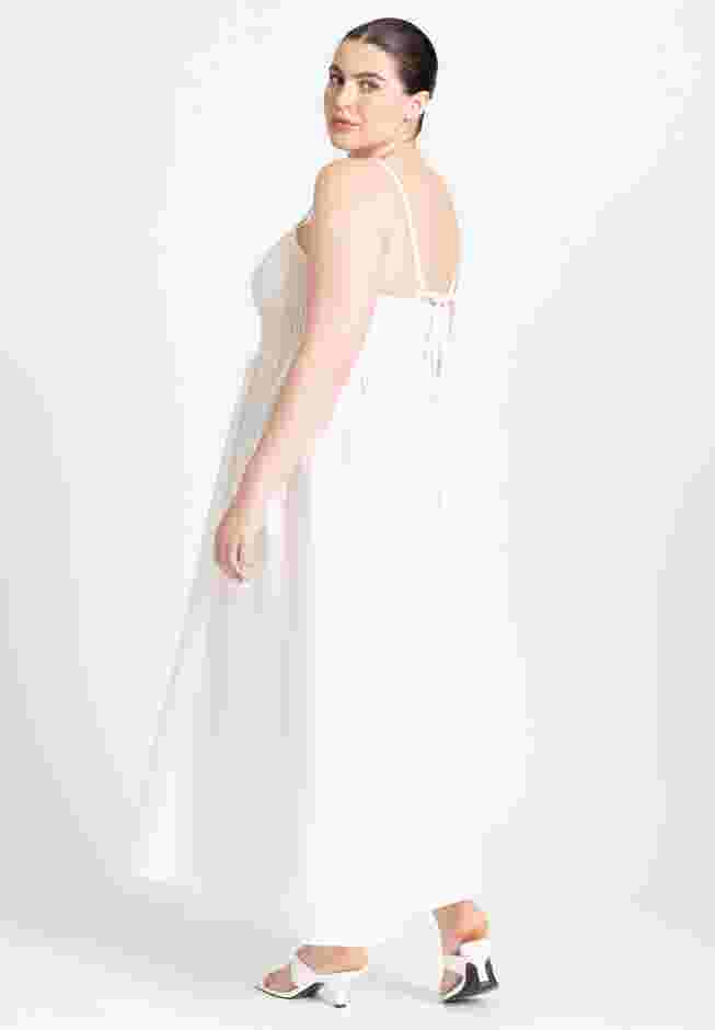 Poplin Textured Flare Dress image number 1