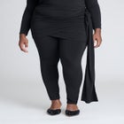 Draped Mini Skirt Legging image number null