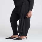 Draped Mini Skirt Legging image number null