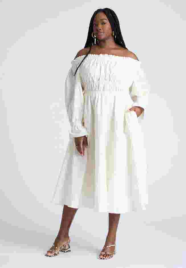 Off The Shoulder Ruffle Maxi Dress image number 0