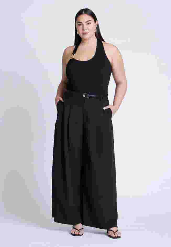 Asym Halter With Hardware Detail image number 2