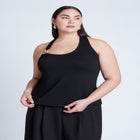 Asym Halter With Hardware Detail image number null