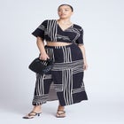 Printed Wrap Top image number null