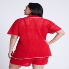 Crochet Sweater Tee image number null