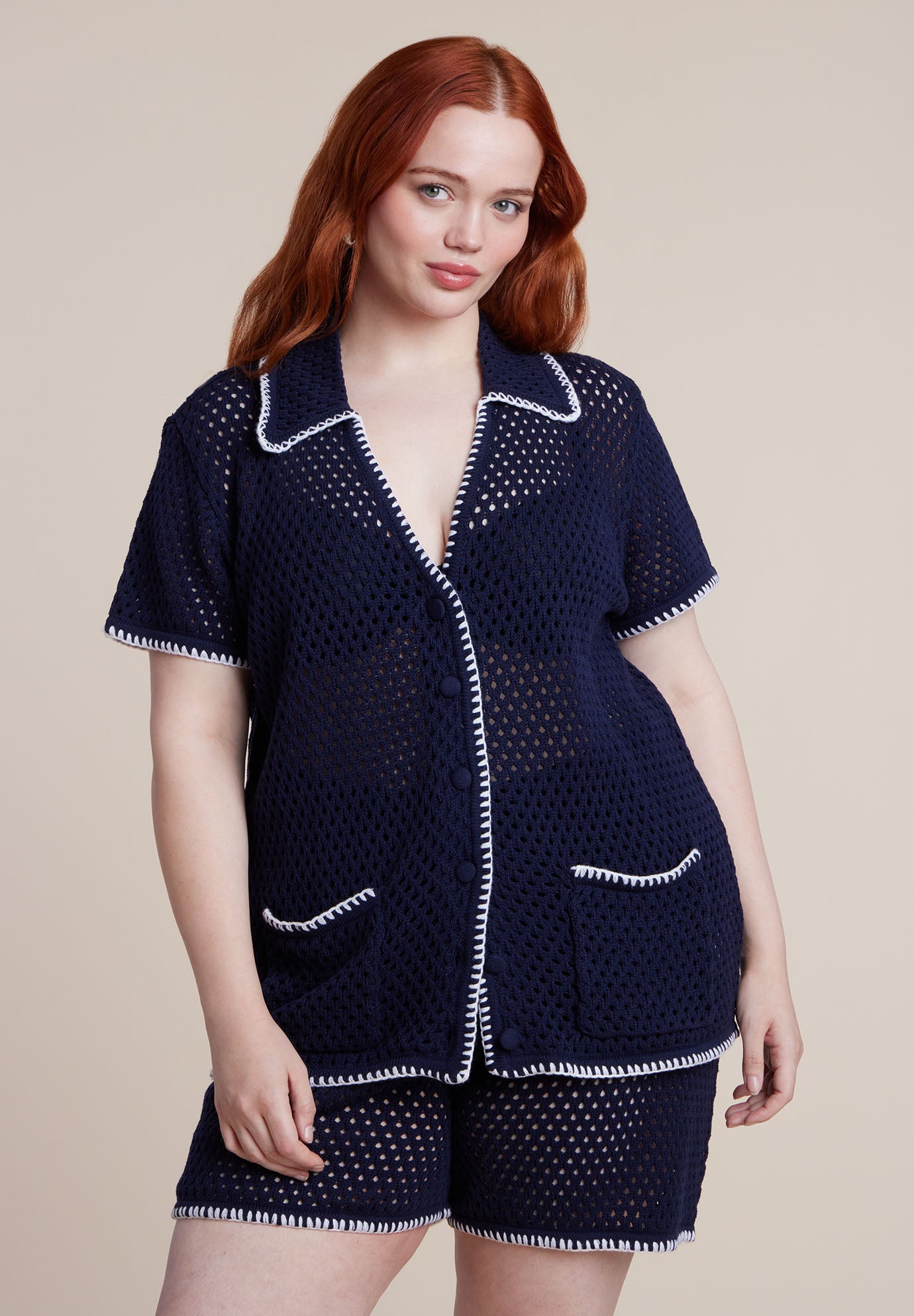 Crochet Sweater Tee image number 0