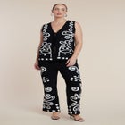 Intarsia Sweater Pant image number null