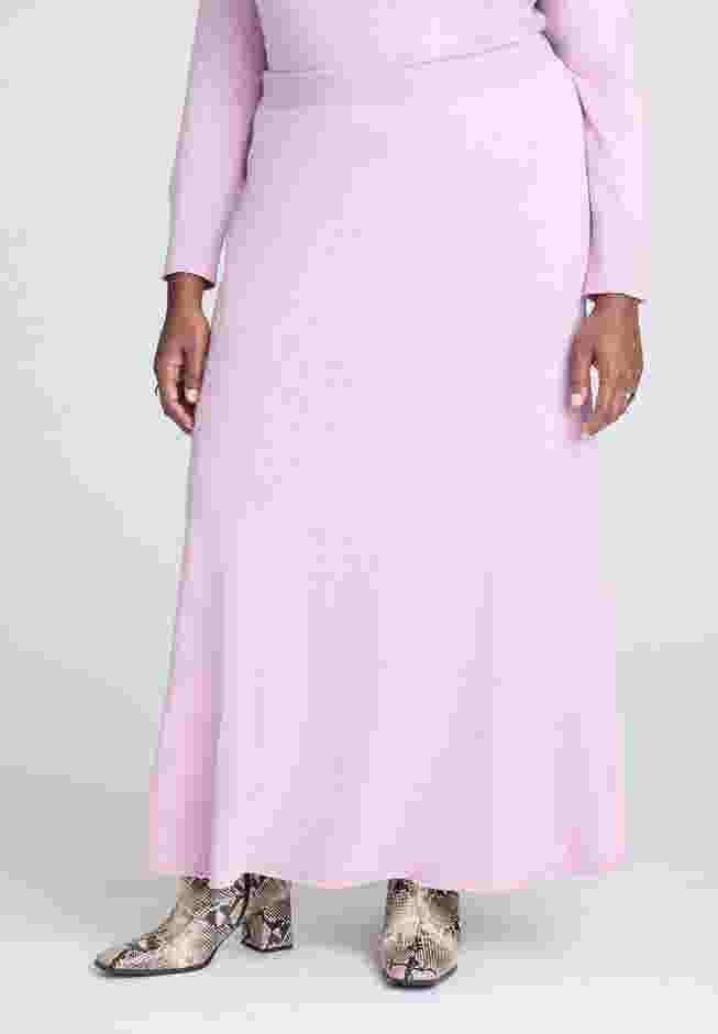 Flared Sweater Maxi Skirt image number 1