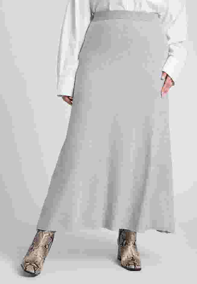 Flared Sweater Maxi Skirt image number 2