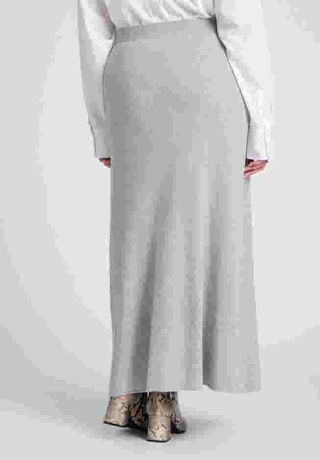 Flared Sweater Maxi Skirt image number 3