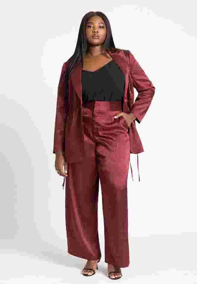 Blazer With Long Ties image number 2