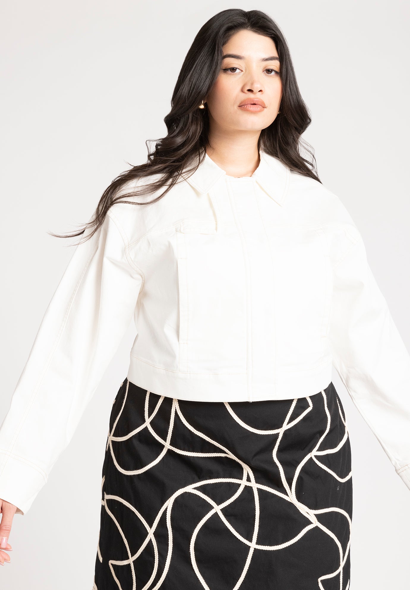 Carpenter Cropped Jacket image number 1