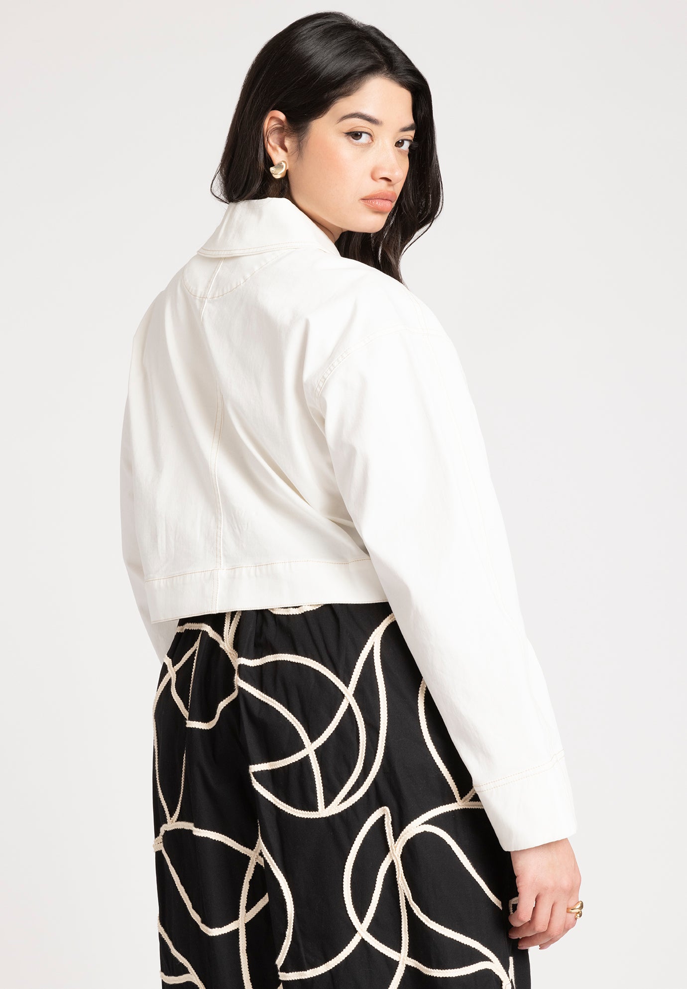 Carpenter Cropped Jacket image number 2