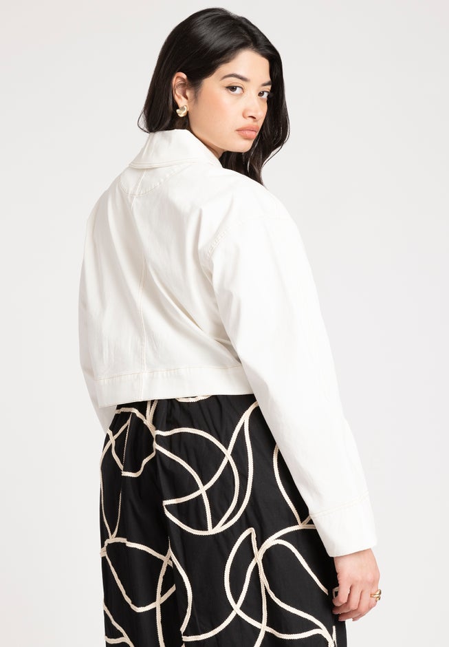 Carpenter Cropped Jacket image number 2