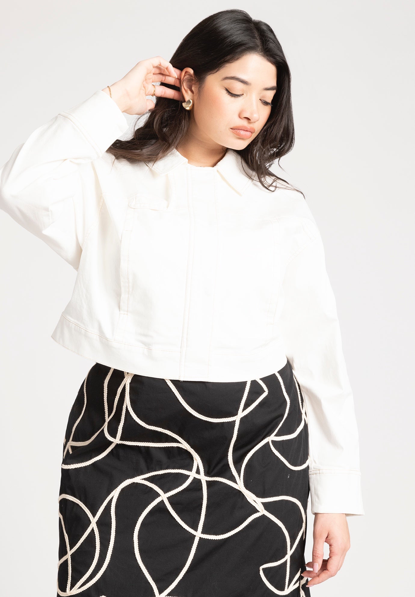 Carpenter Cropped Jacket image number 0