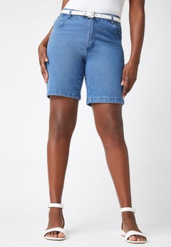 Classic Cotton Denim Shorts