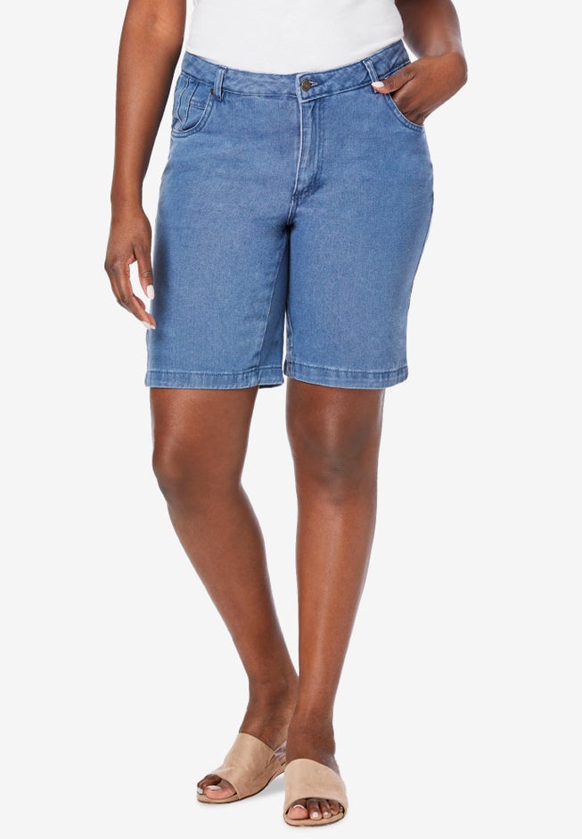 Classic Cotton Denim Shorts image number 0