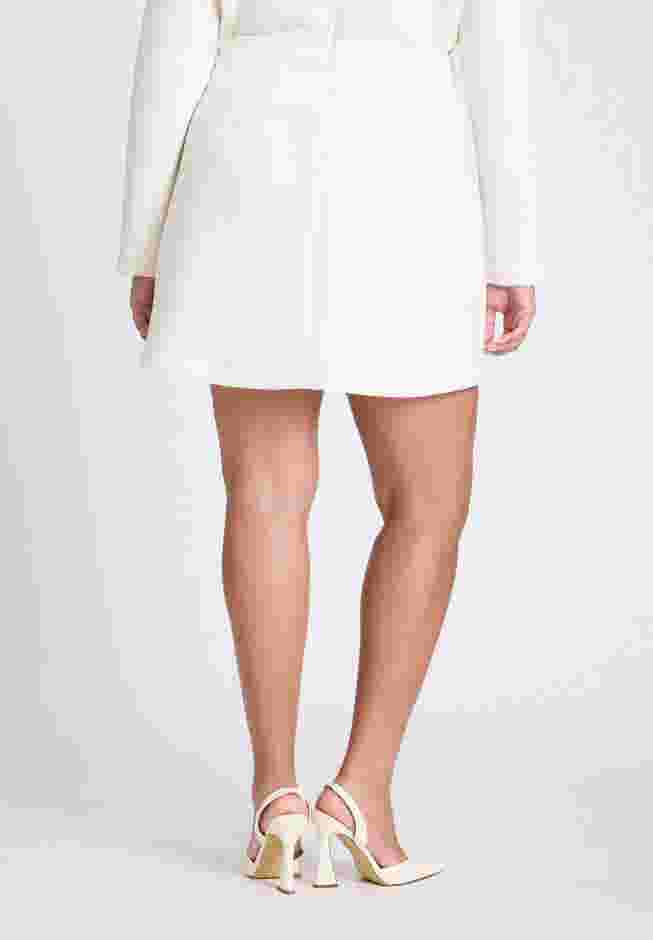 Gold Button Mini Skirt image number 2