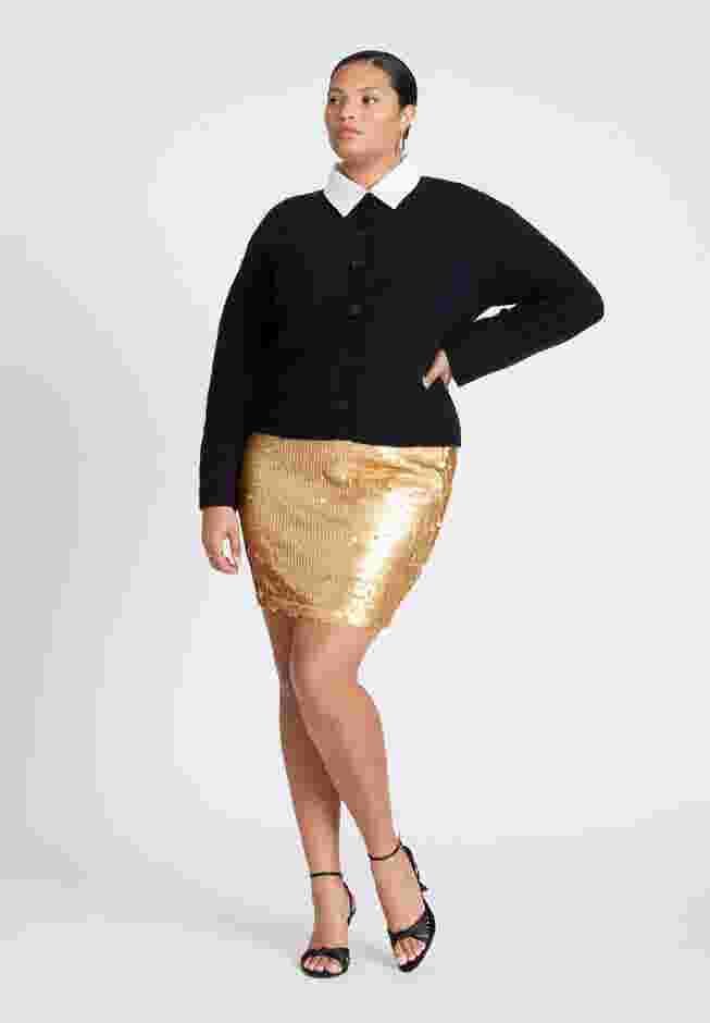 Paillette Sequin Mini Skirt image number 3