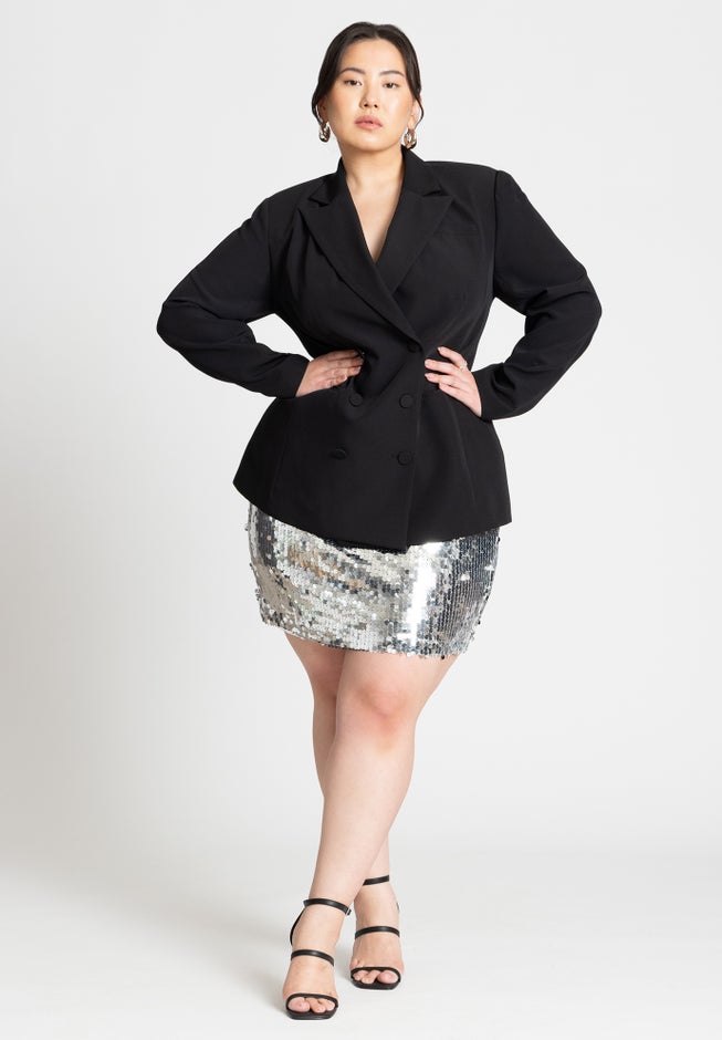 Paillette Sequin Mini Skirt image number 0