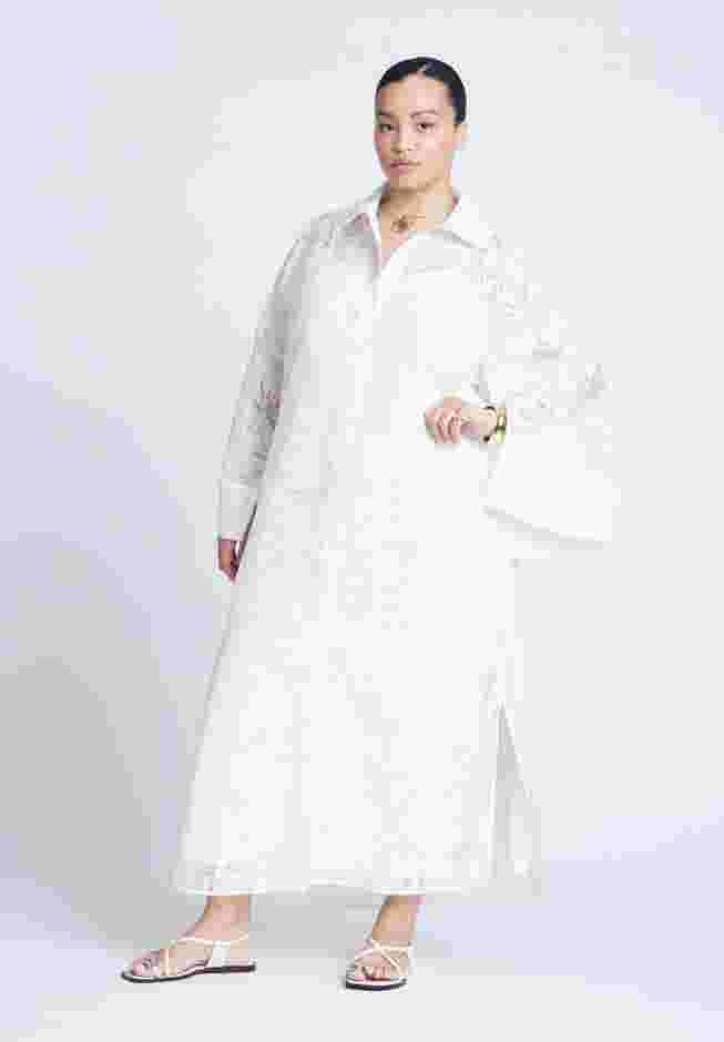 Floral Oversize Shirt Dress image number 0