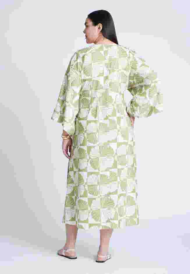 Kimono Sleeve Maxi Wrap Dress image number 3
