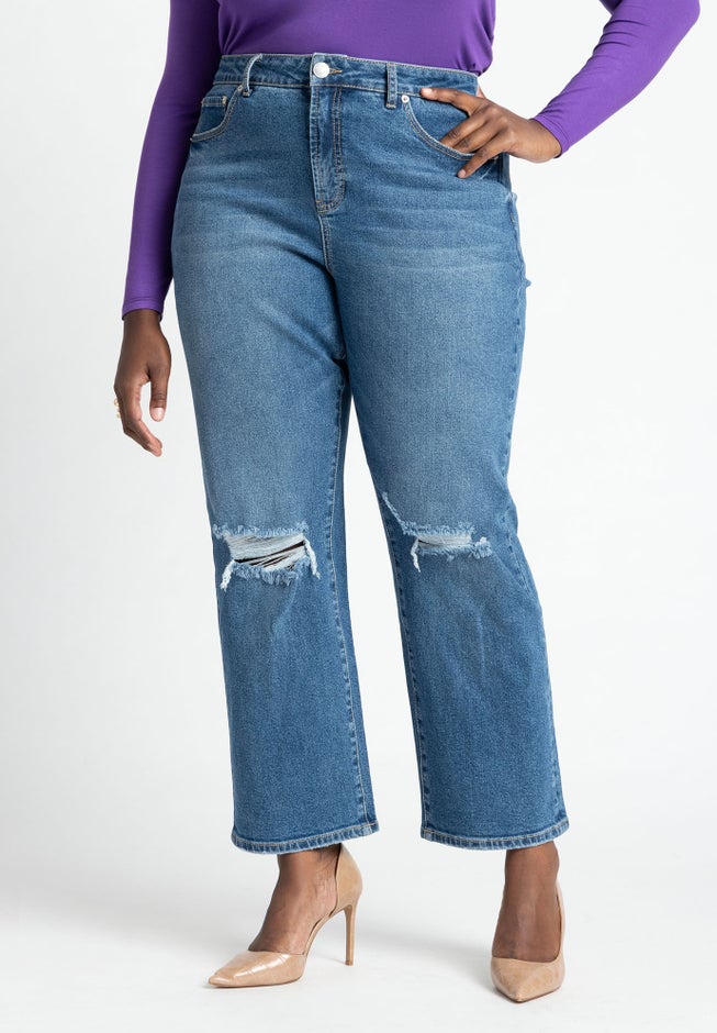 The Naomi Comfort Stretch Straight Leg Jean image number 1