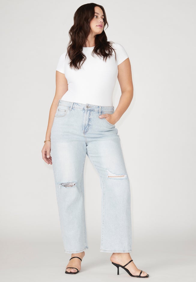 The Naomi Comfort Stretch Straight Leg Jean image number 0