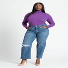 The Naomi Comfort Stretch Straight Leg Jean image number null