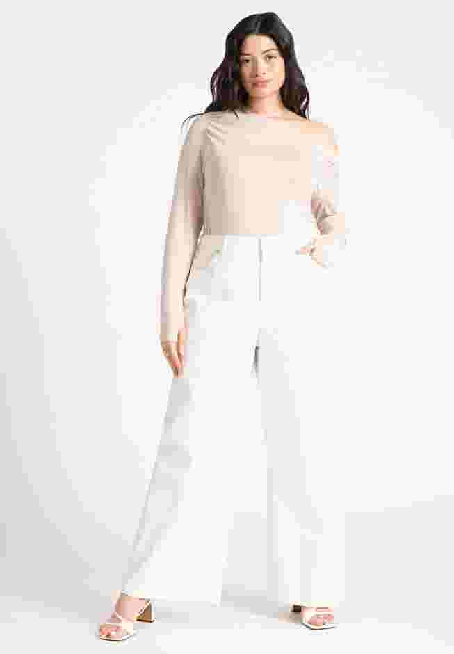 The Yvette Rigid Wide Leg Jean image number 1