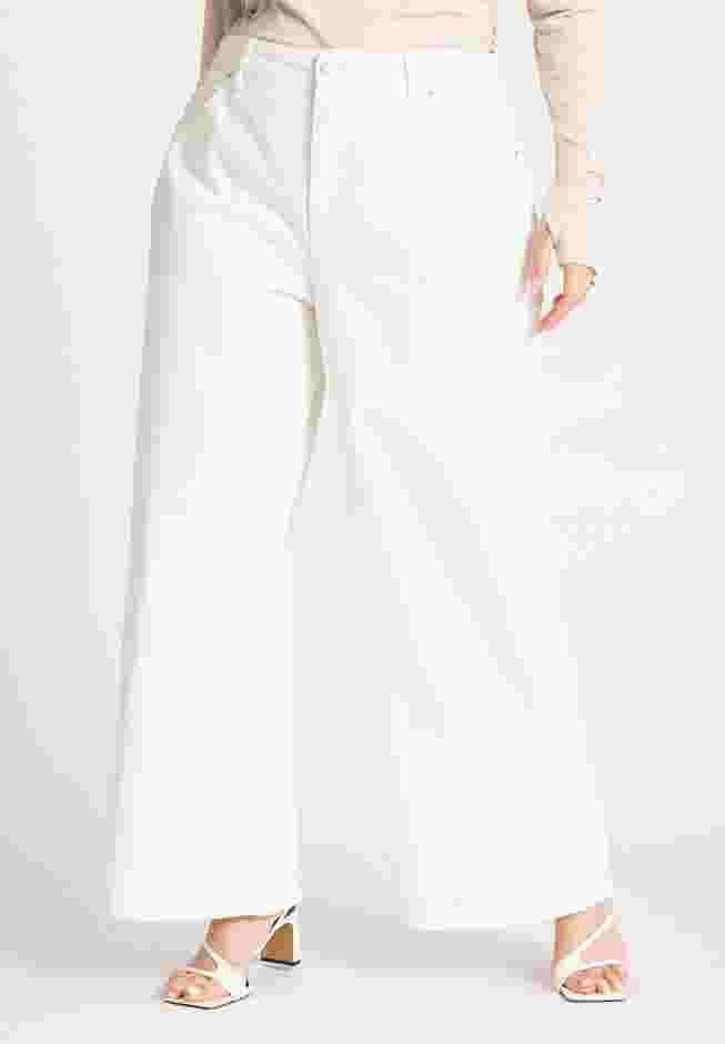 The Yvette Rigid Wide Leg Jean image number 2