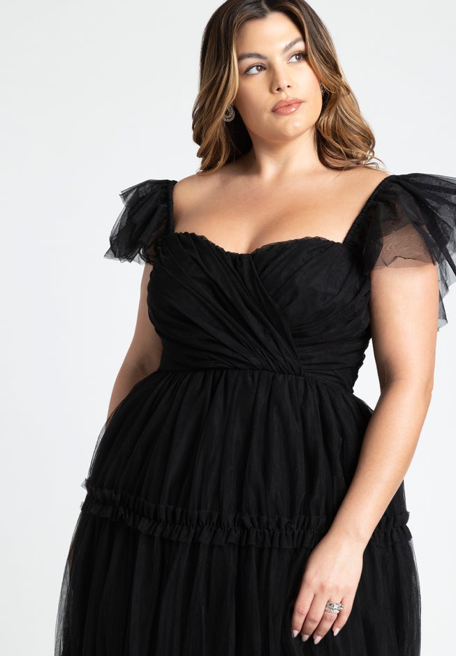 Fluttery Tiered Dress image number null