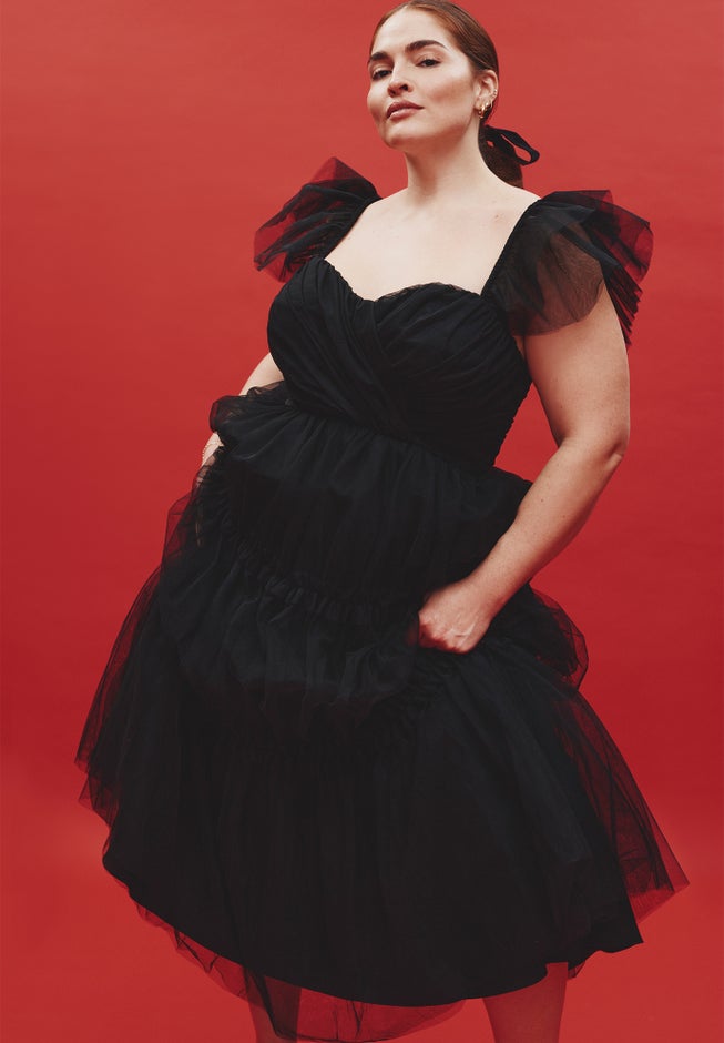 Fluttery Tiered Dress image number null