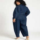 Gold Hardware Denim Jumpsuit image number null