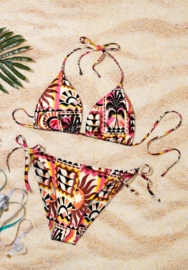 Essential String Triangle Bikini Top image number 6