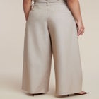 Pleat Detail Trouser With Long Belt image number null