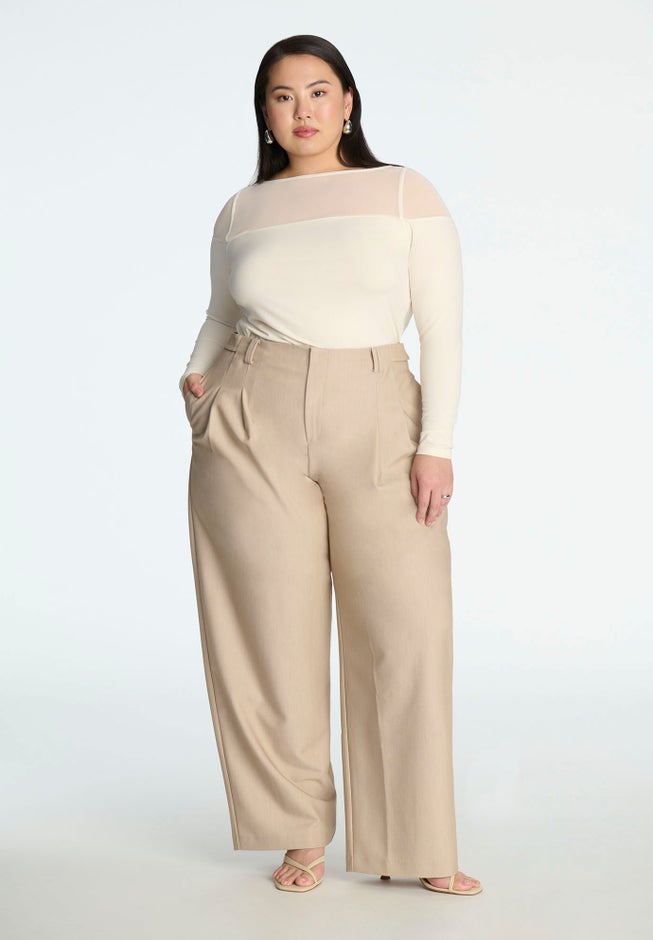 Trouser With Waistband Tabs image number 0