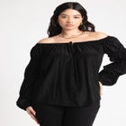 Off The Shoulder Detail Blouse image number 0