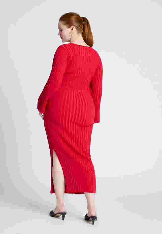 Wide Sleeve Maxi Sweater Dress image number 1