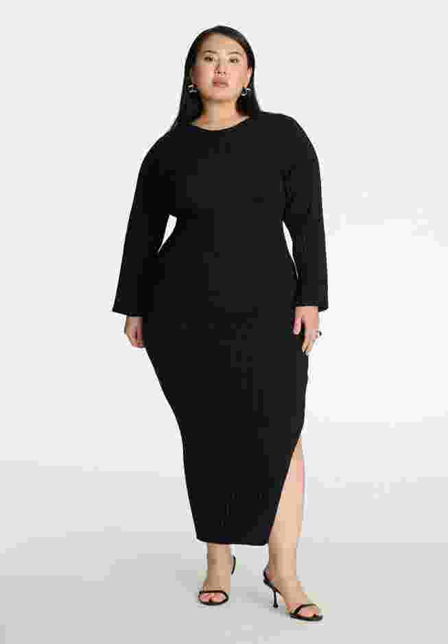 Wide Sleeve Maxi Sweater Dress image number 0