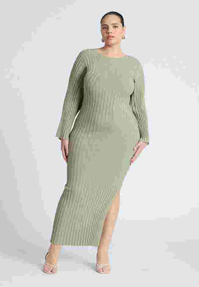 Wide Sleeve Maxi Sweater Dress image number 0