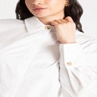 Cropped Collared Shirt image number null