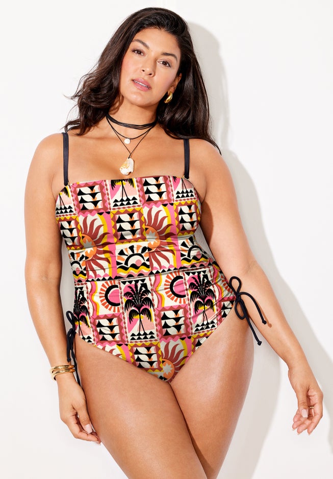 Bandeau Adjustable One Piece image number 8