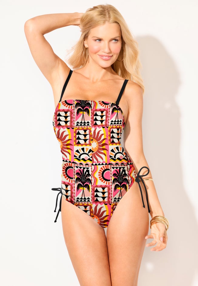 Bandeau Adjustable One Piece image number 11