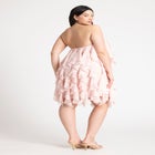 Ruffle Halter Neck Mini Dress image number null