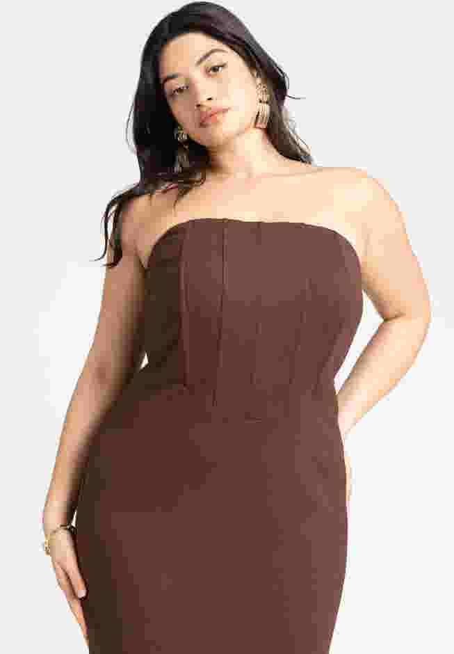 Corset Column Dress image number 2