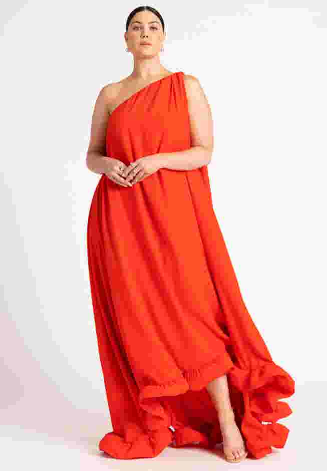 Dramatic Ruffle Gown image number 1